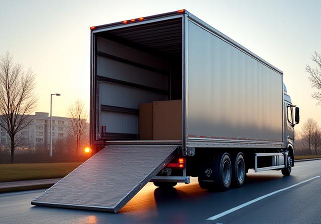 Specialized logistics equipment handling diverse freight loads