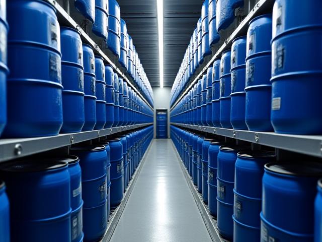Industrial containers for temperature-sensitive chemicals